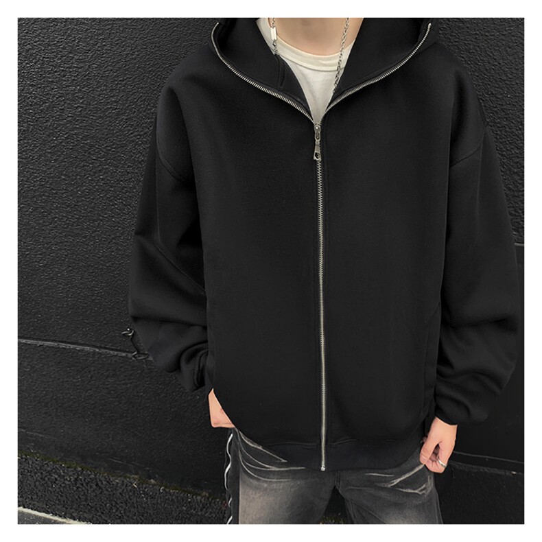 美式连帽休闲宽松拉链卫衣外套WY001-P75-控108,男装卫衣,星座918-1