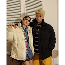 【全平台无差价】！男士立领棉衣百搭情侣棉服外套888-P45，男装棉衣，星座307A