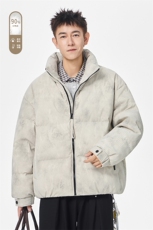 2025冬季新款港风无影墙大码90%白鸭绒羽绒服M-4X2510-特P239，男装羽绒服，电商A022