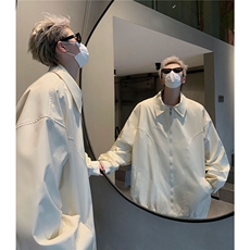 2025年秋装新款港风大码夹克宽松防水小牛津棒球服外套男7865-P88，男装夹克，电商C213(原B265)