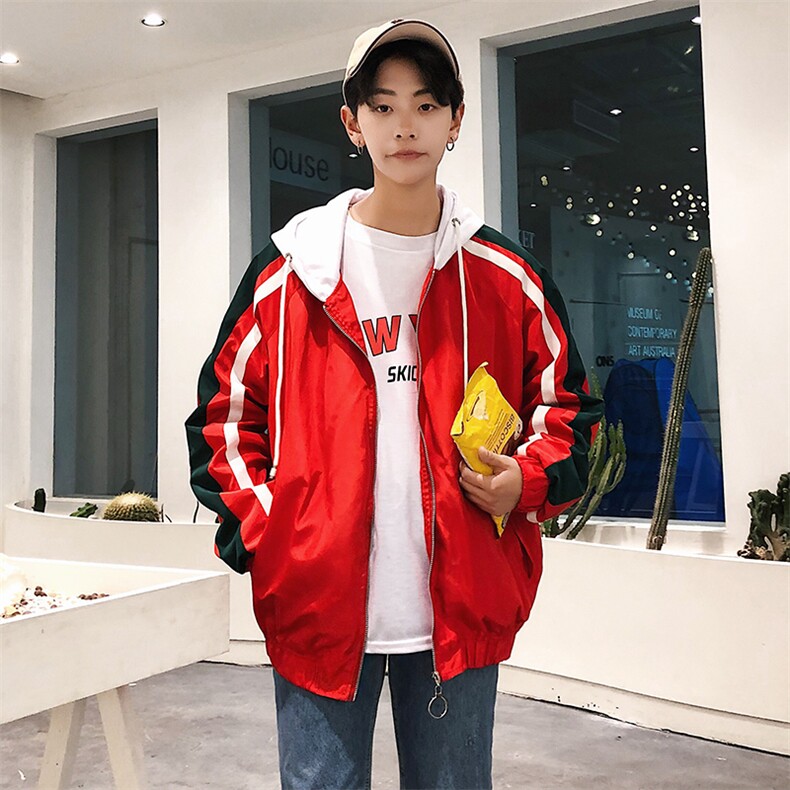 709-JK01-P6520年秋款港风薄款夹克衫情侣外套休闲连帽,男装夹克,星座709