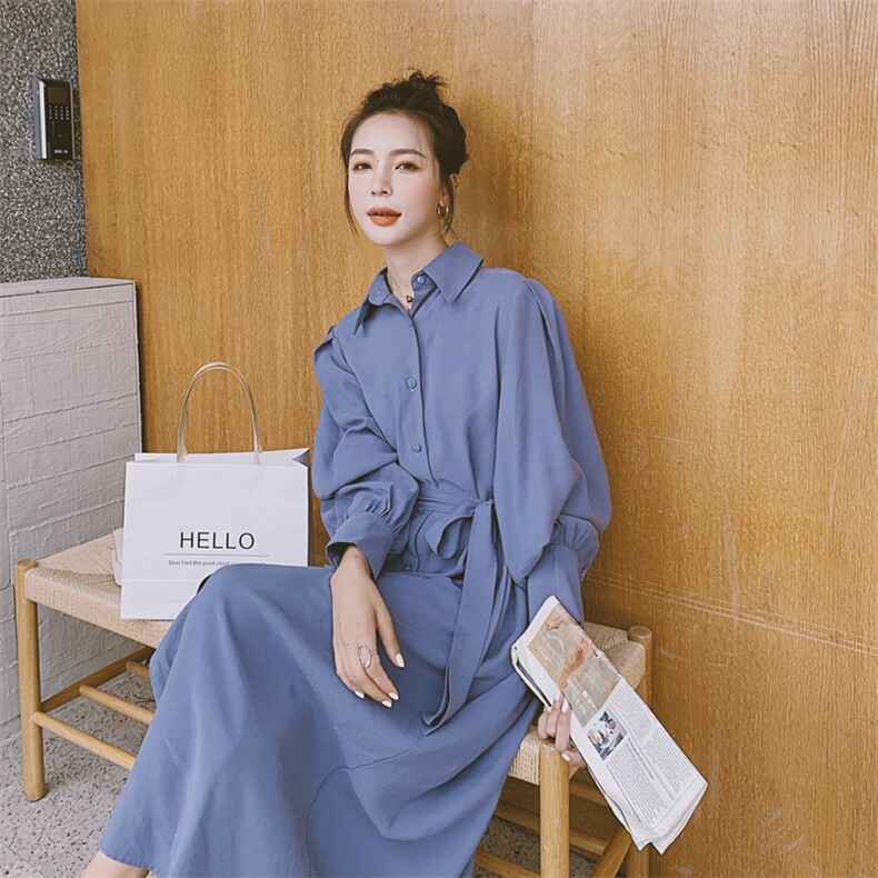 现货2021春秋季新款连衣裙225-2013-P105（控158）,女装连衣裙,浙宝225