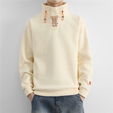 简约潮流秋冬宽松青年时尚卫衣复古休闲百搭男士外套TK9037-P68，女装短外套，星座1105-3