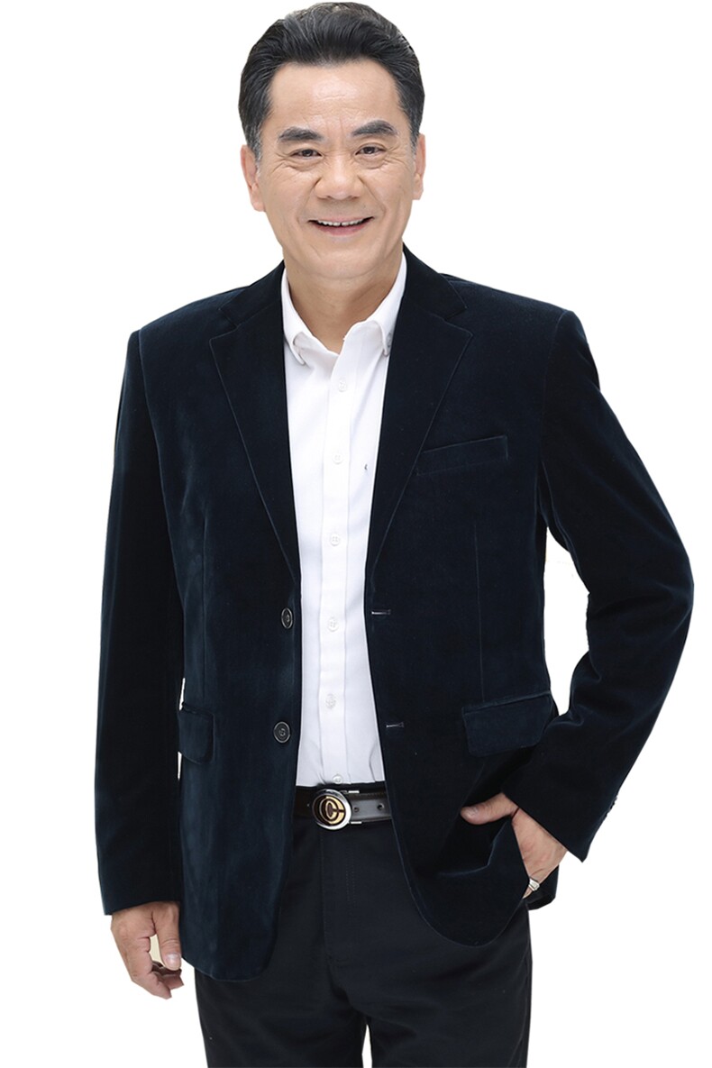 2023秋季新款男士西服纯色中年商务修身休闲便西外套高品质小西装,男装西服,电商B212（原钱塘6029）