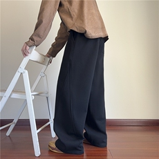 2025春季新款美式运动拼接设计宽松卫裤B315-K25690-特P35控68，男装休闲裤，电商B315