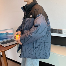 纯色文艺棉衣潮流气质新款棉服日系立领棉袄外套PL02310B-1-P70，男装棉衣，星座310B-1