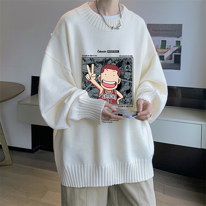半高领毛衣男大码胖子针织衫毛线衣 M18392-P45 加绒款-P65图片