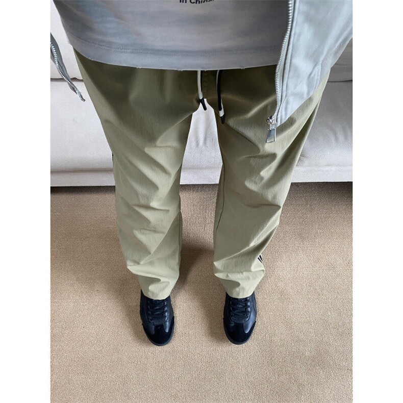 【有货】BN02CC-P45三条杠裤子男户外宽松直筒侧边条纹休闲裤,男装休闲裤,星座1007（原301D）