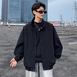 天台风工装飞行夹克男秋季立领棒球服外套 A436-1805-P75119图片