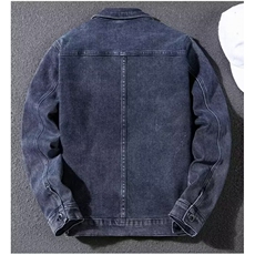 1506-1/JY80401/P44个性贴布口袋时尚潮流牛仔衬衫男士长袖衬衣，男装衬衫，星座1506-1