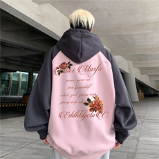 粉拼深灰色