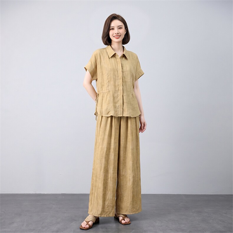 套装女夏季优雅休闲两件套,女装套装/套裙,曼沙奕珂