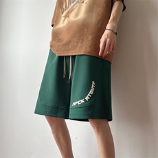 夏季五分裤男休闲裤气质宽松型帅气潮DK026310B-1P35，男装牛仔裤，星座310B-1