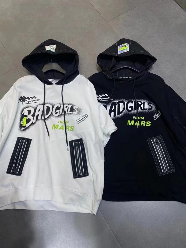 现货撞色帽时尚小衫，其它，依依莱客