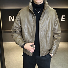 冬季店主羽绒服简约时尚保暖品质数据款简约外套男8672-P195，男装羽绒服，电商D327