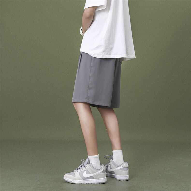 日系23夏季新款时尚五分裤潮流休闲百搭宽松短裤DK400P25控38,男装牛仔裤,电商A247-1