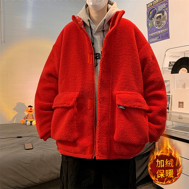 字母两面穿冬季中性棉衣加厚保暖男棉服Z21AW130-P145限178,男装棉衣,电商A089-1
