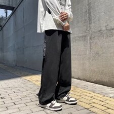男秋季新款港风休闲裤纯棉A504P35，男装休闲裤，星座1116-2