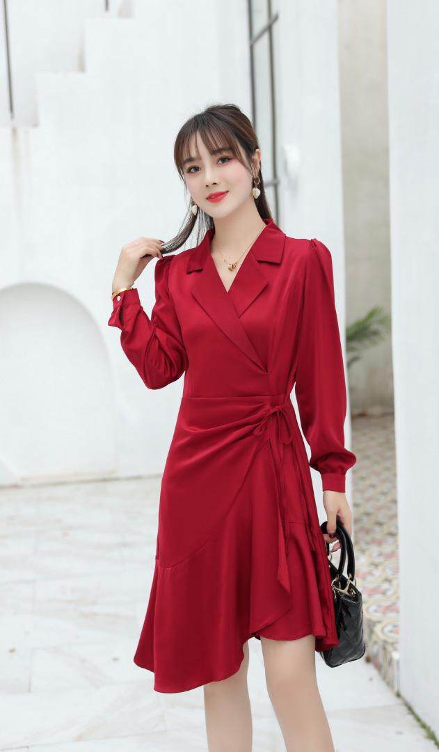 冬季连衣裙大量现货，女装连衣裙，浪漫流纱