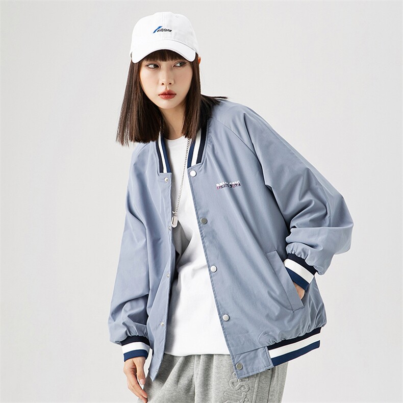 新款上市潮牌情侣春季上衣宽松休闲夹克外套CYJK2126-P45,男装夹克,电商A128