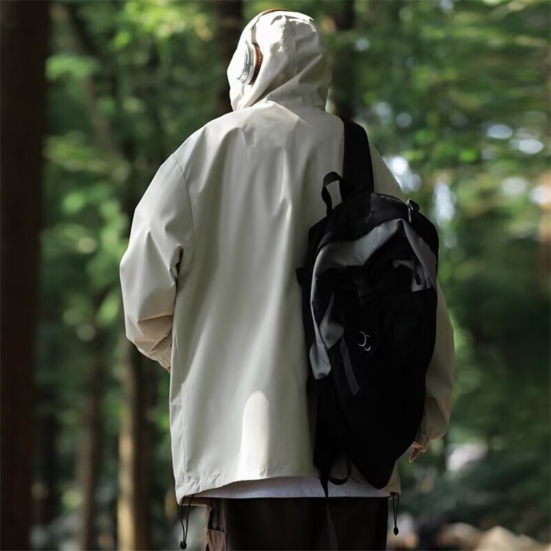 工装冲锋衣男士外套春秋季新款连帽户外机能潮牌男生夹克759/P54,男装夹克,星座506