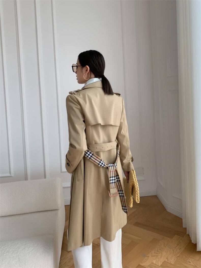 春季新款风衣，女装风衣，七蜜