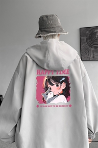 连帽夹克男大码胖子棒球服上衣外套 JK65353-P45图片