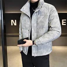 标50绒男士立领皮羽绒服潮牌保暖外套5851-P225(控券后298)，男装羽绒服，电商B338