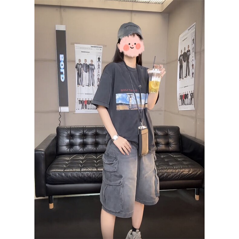 水洗短袖T恤D328-QBS11-P38,男装T恤,电商D328