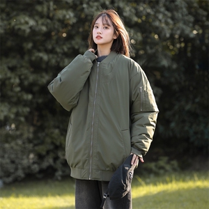 棒球服外套男女棉服美式潮牌复古高级感男装宽松飞行员M0822-P98图片