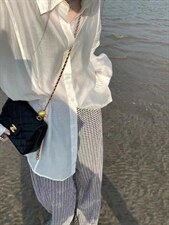 夏季防晒衬衫，女装衬衫，Bella(2F)