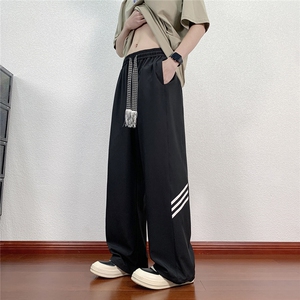 速干冰丝撞色休闲裤 K017模特酒店 92%聚酯纤维8%氨纶(S-2XL)TP26图片