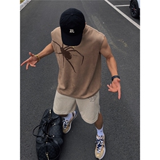 夏季运动背心坎肩男潮款复古新款设计感A061-EB50051-P35，男装背心/马甲，电商A061