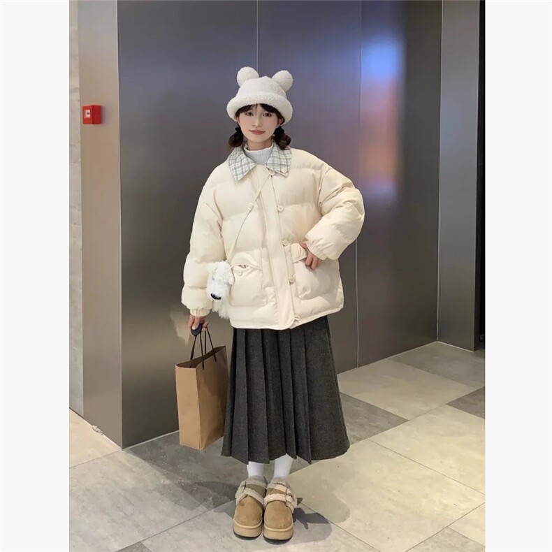 1506A/G78800/P89女冬季宽松百搭加厚保暖面包服外套潮,男装棉衣,星座1506A
