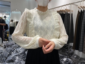 冬季拉毛蕾丝拼接花边,其它,昕叶良品