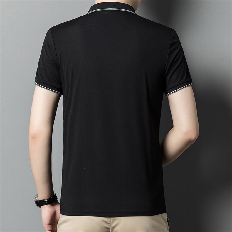 中年男士短袖T恤夏季新款休闲半袖POLO衫体恤上衣潮流SW513-P63,男装Polo衫,星座1105-3