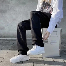 男春季休闲裤拉链裤阔腿KA2202P33，男装休闲裤，星座1116-2