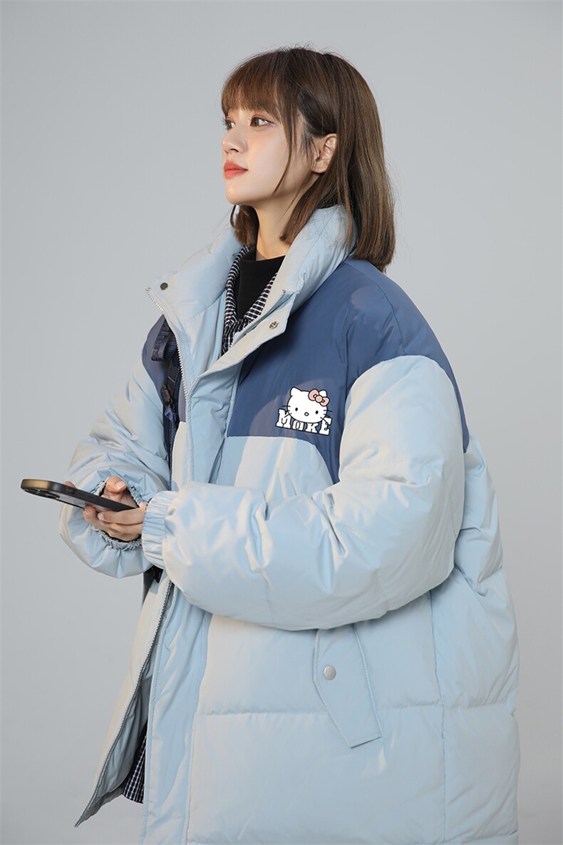 中性风23冬季时尚百搭卡通印花棉服外套TPMY64301特批P85控138,男装棉衣,电商A268