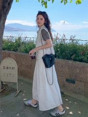 现货夏季马甲套裙三件套p175-k255，女装套装/套裙，丝露怡语