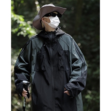 春秋季撞色拼接冲锋衣男款宽松潮流机能风工装夹克W7645-P60，男装夹克，星座512-3