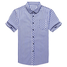 衬衫男装夏季新款衬衣中年男士短袖宽松时尚衬衫休闲打底衬衫上衣，男装衬衫，电商B212（原钱塘6029）