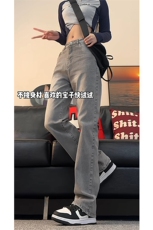 现货S-3XL加大码纯色直筒弹力牛仔裤310A-2BK309P55控78，男装牛仔裤，星座310A-2