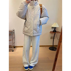 现货美式高街休闲夹克冬季立领纯色三防户外工装加厚棉服外套，男装夹克，电商A486