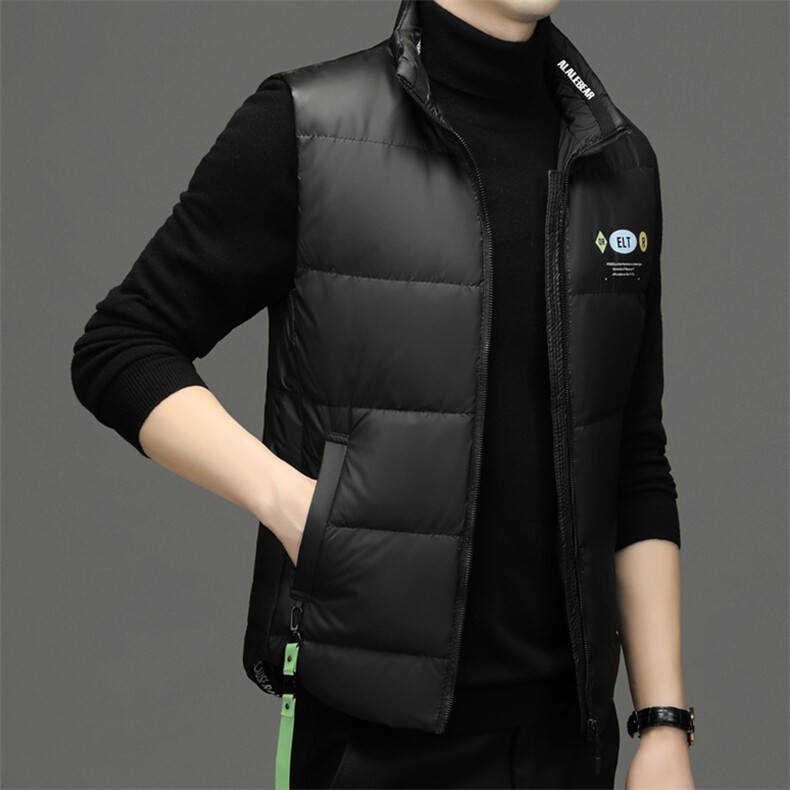 CSMJ79001钱塘2020-2中年男士时尚休闲简约冬季厚款羽绒马甲P117,男装背心/马甲,钱塘207-2