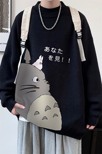 控68半高领毛衣男士大码针织衫男毛线衣男 M18150-P45 加绒款-P65图片