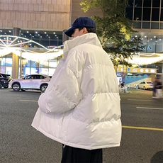 MY668-P78冬季青少年港风加厚保暖学生棉衣宽松立领青少年面包服，男装棉衣，星座507A（原星座306B-2）