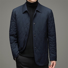 2023冬季中年男棉衣冬装中年男翻领棉服爸爸外套上衣YYM8937-P230，男装棉衣，电商B212（原钱塘6029）