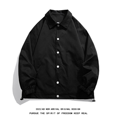 光板得物\唯品二开秋装教练服翻领夹克外套JK300TP45，男装夹克，电商A247B