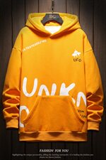 木板秋冬新款情侣连帽百搭潮印花卫衣宽松版男A090-WY50-P65限88，男装卫衣，电商A089-1