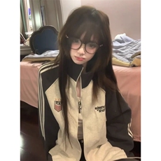 5314-P54原版做工纯棉华棉复合牛奶丝休闲外套薄款/加绒，女装卫衣/绒衫，星座617A-2